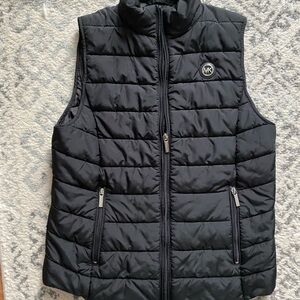 Michael Kors Black Puffer Vest